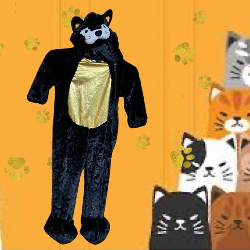 Plush Kitty Cat Costume Size 2-3T